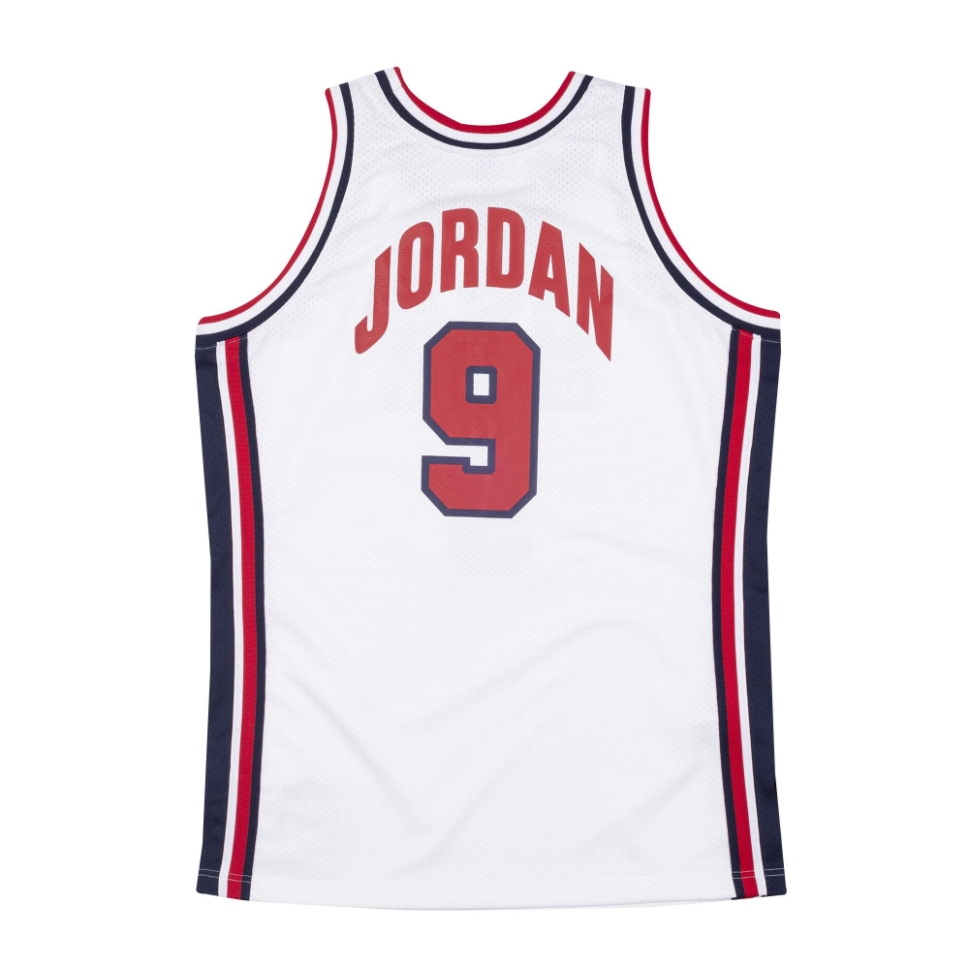 Баскетбольная джерси Mitchell & Ness Michael Jordan 1992 Olympics Dream Team USA Hardwood Classics Throwback Authentic Jersey