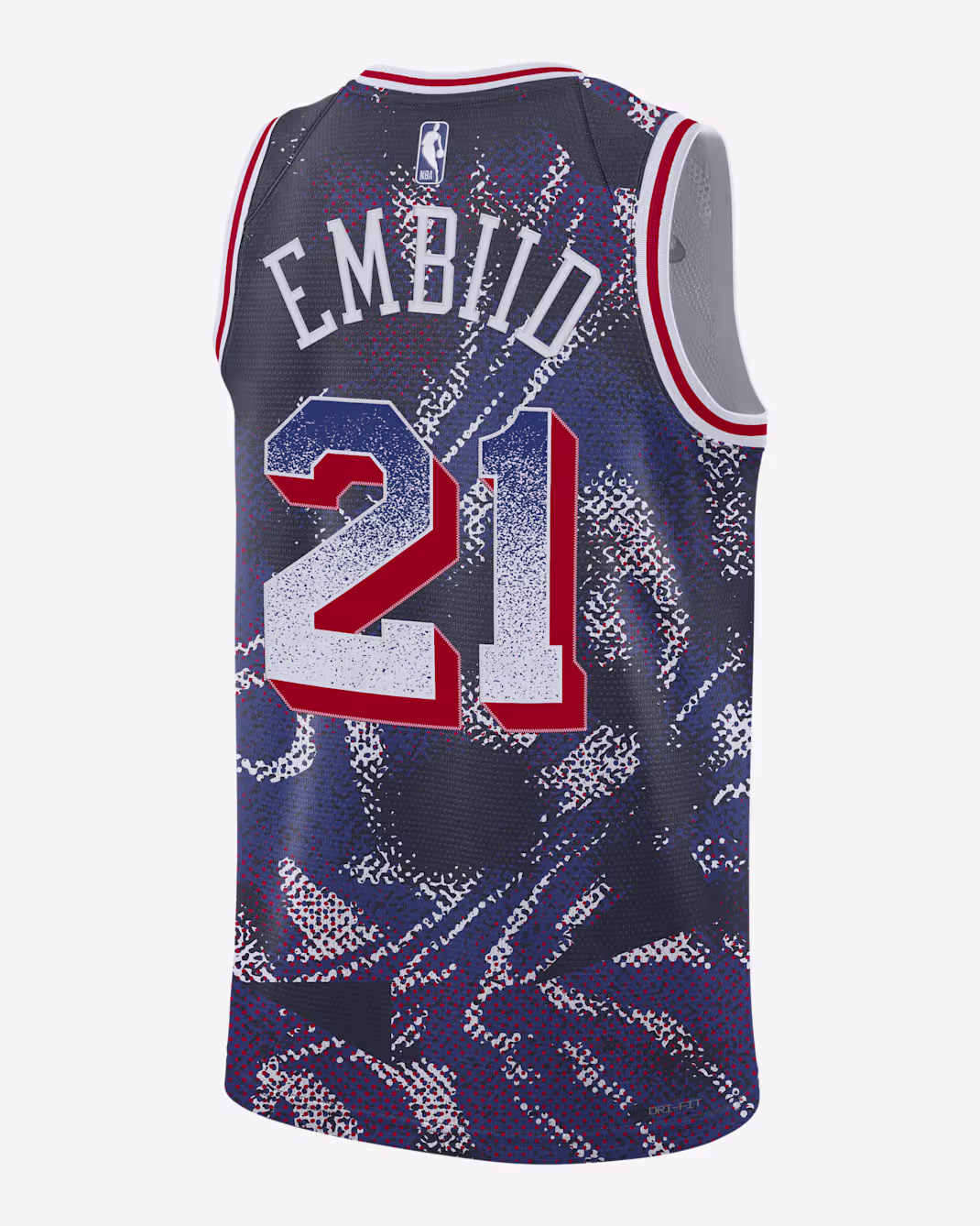 Баскетбольное джерси Nike NBA Joel Embiid Philadelphia 76ers 25-26 Select Series Swingman