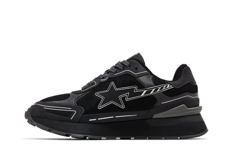 Кроссовки BAPE Cross Sta 'Black'