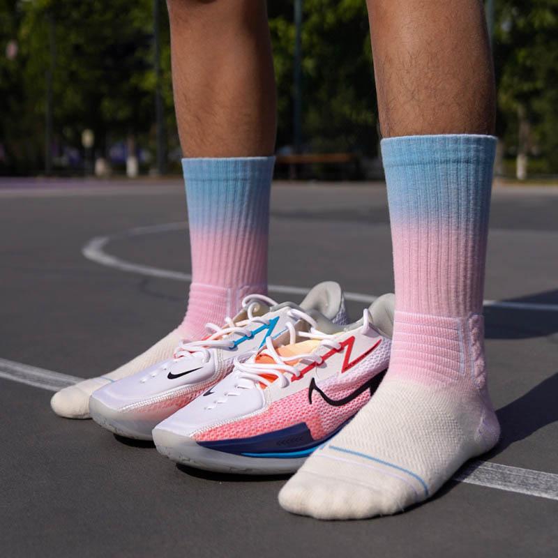 Спортивные носки Ehot Marshmallow Pink-Cyan Crew Socks