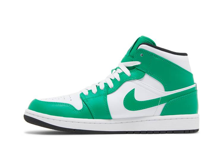 Кроссовки Air Jordan 1 Mid 'Lucky Green'