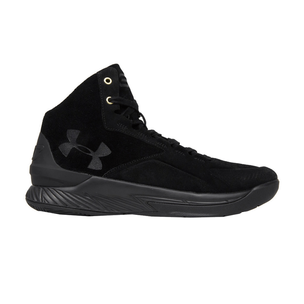 Кроссовки Under Armour Curry 1 Lux Mid 'Black Suede'