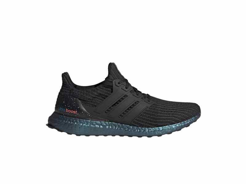 Кроссовки Adidas UltraBoost 'Black Green Zest'