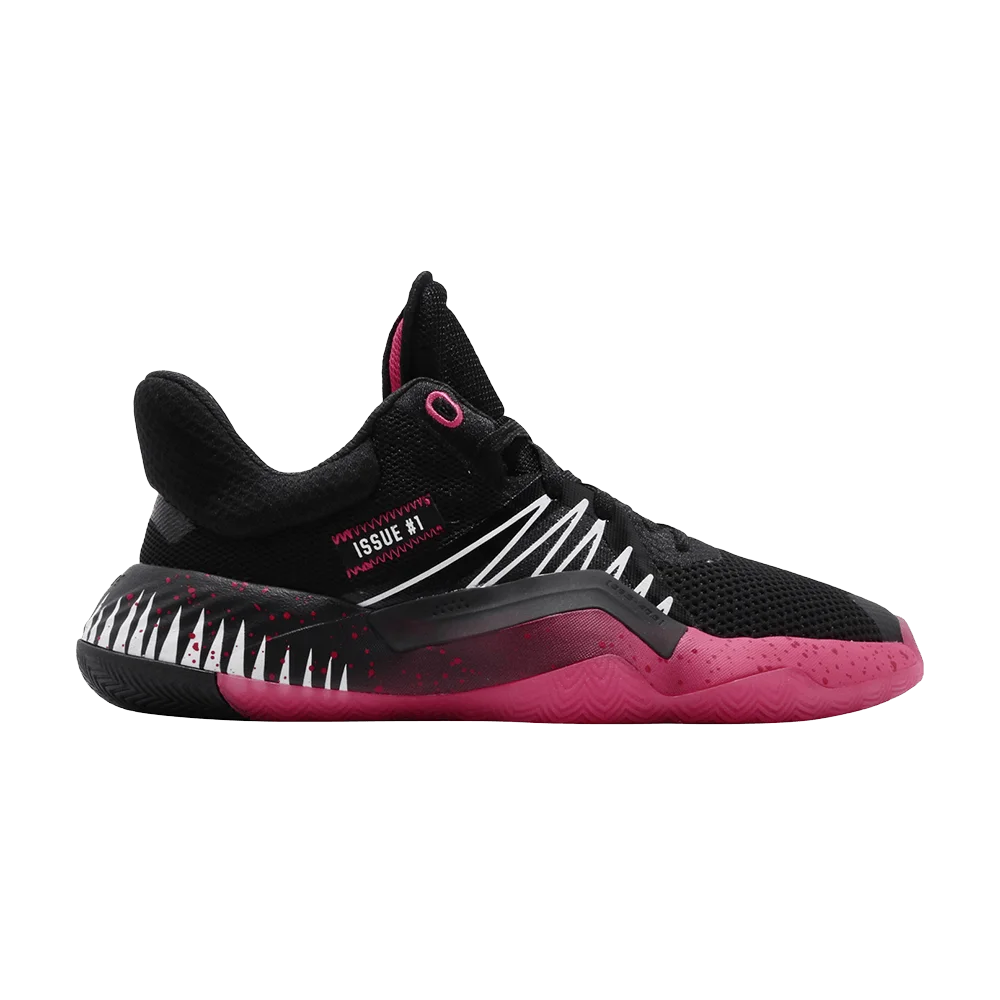 Кроссовки Marvel x adidas D.O.N. Issue #1 J 'Symbiote Spider-Man'