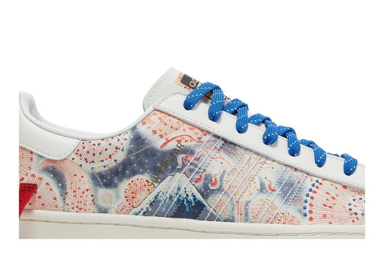 Кроссовки Atmos x Three Tides Tattoo x adidas Superstar 'Mt. Fuji'