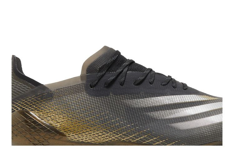Кроссовки Adidas X Ghosted.1 FG 'Black Metallic Gold Melange'