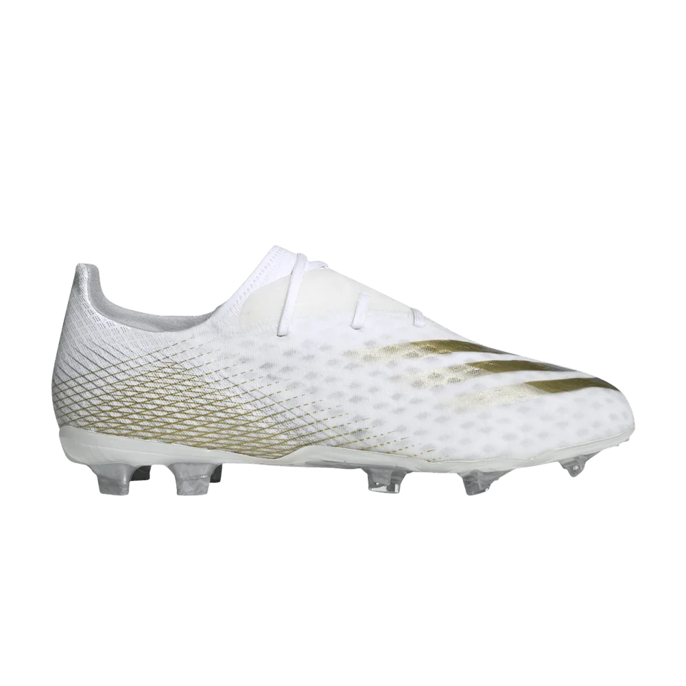 Кроссовки Adidas X Ghosted.2 FG 'White Metallic Gold Melange'