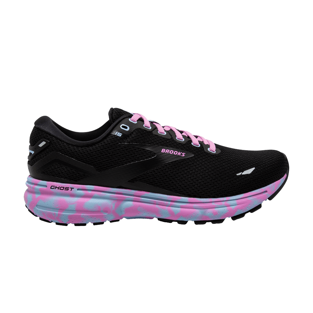 Кроссовки Brooks Wmns Ghost 15 'Black Cyclamen'