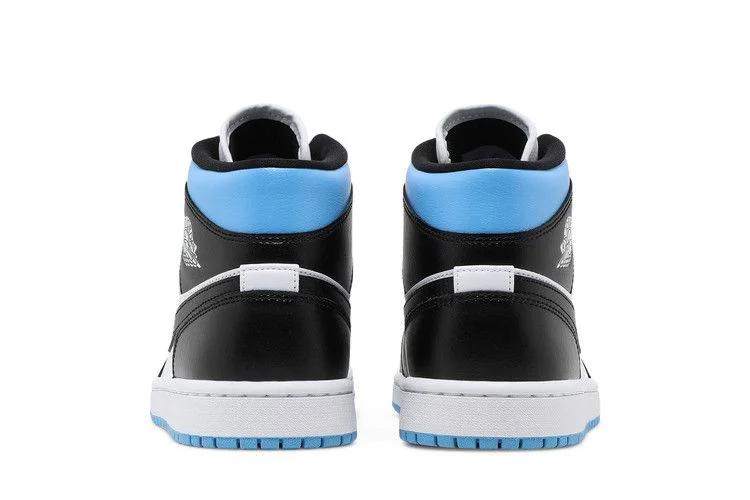 Кроссовки Wmns Air Jordan 1 Mid 'University Blue'