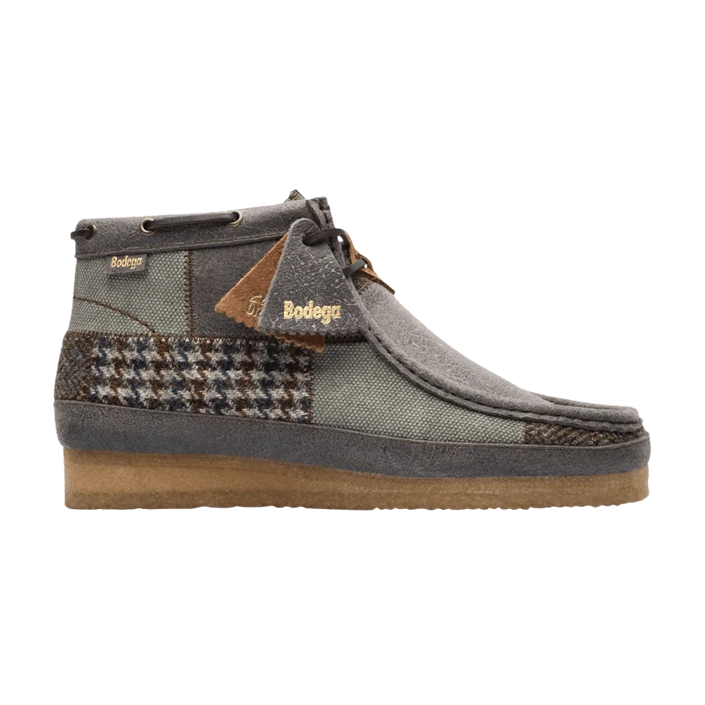 Кроссовки Bodega x Clarks Wallabee 3.0 'Northeast Corridor Patchwork'