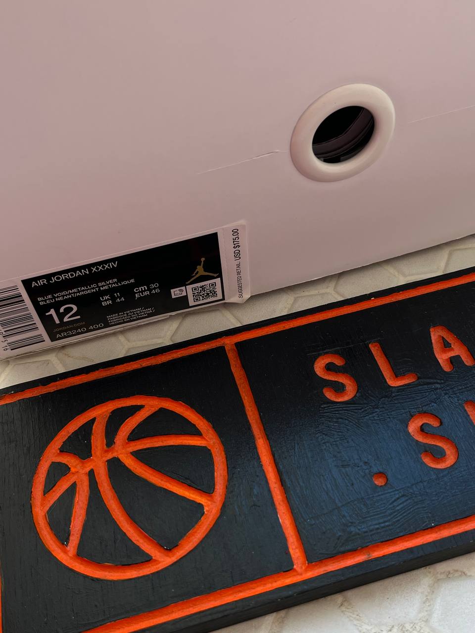 Кроссовки Air Jordan 34 Blue Void