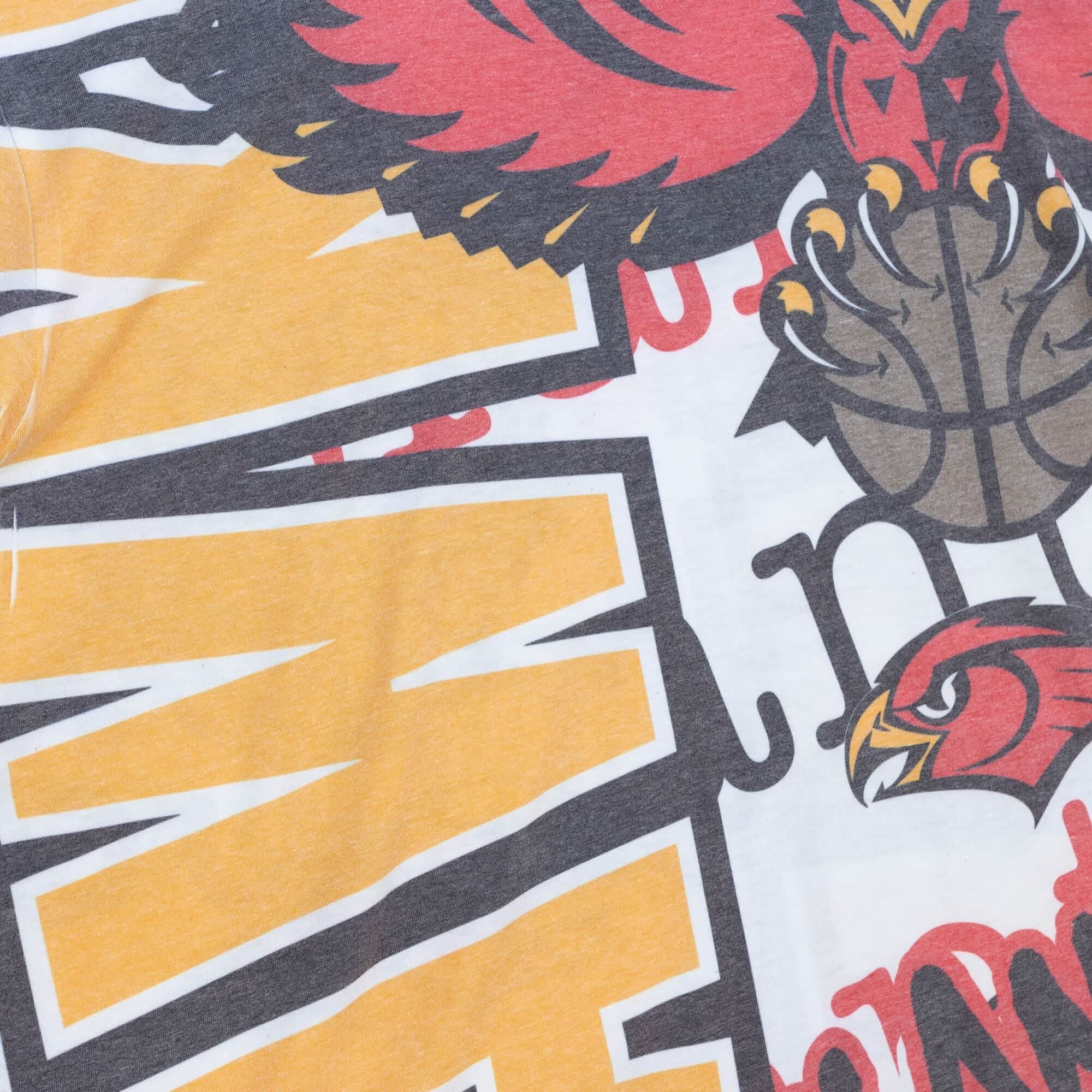 Футболка Mitchell & Ness Jumbotron 2.0 Sublimated SS Atlanta Hawks T-Shirt