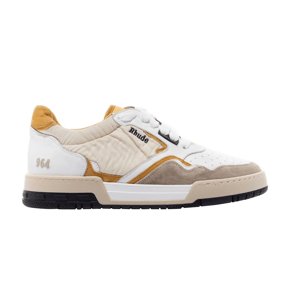 Кроссовки Rhude Racing Sneaker 'White Mustard'