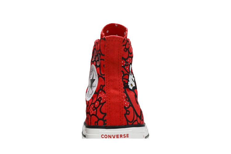 Кроссовки Converse Hello Kitty x Wmns Chuck Taylor All Star Hi 'Red'