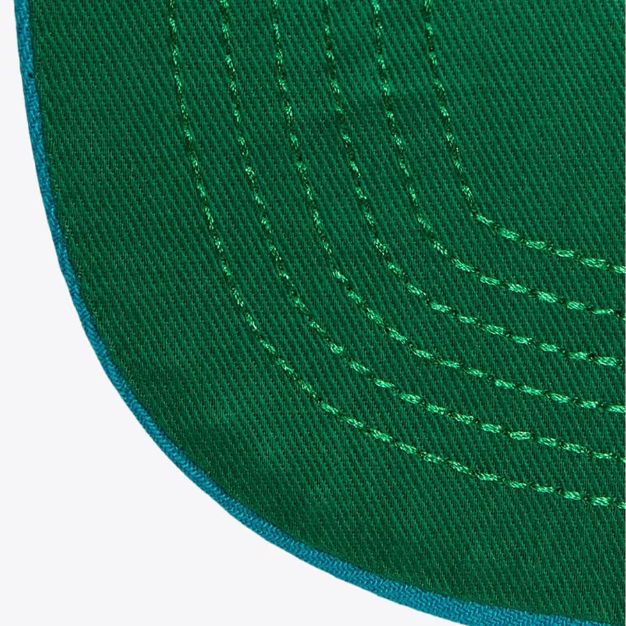 Бейсболка Mitchell & Ness Teal San Jose Sharks Vintage Hat Trick Snapback Hat