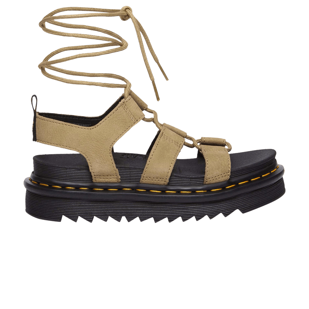 Сандалии Dr. Martens Wmns Nartilla Tumbled Leather Gladiator Sandal 'Savannah Tan'
