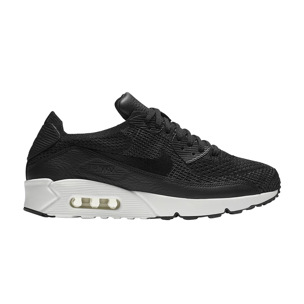 Krossovki-NikeLab-Air-Max-90-Flyknit-Black-Sail