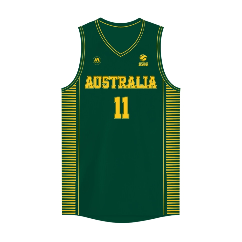 iAthletic-Dante-Exum-Australian-Boomers-National-Away-Green-Jersey