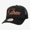 Mitchell-Ness-Black-Houston-Astros-Cooperstown-Collection-Script-Trucker-Adjustable-Hat-100x100