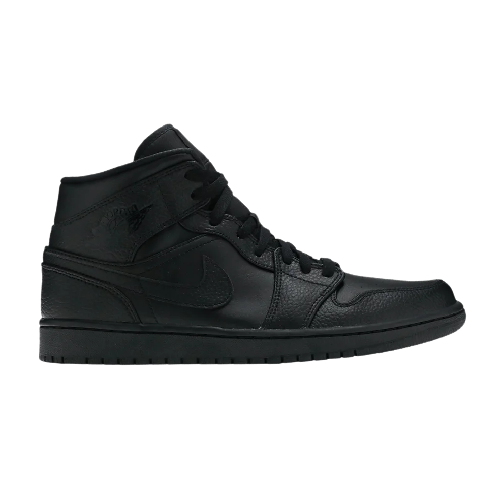 Krossovki-Air-Jordan-1-Mid-Triple-Black-2020