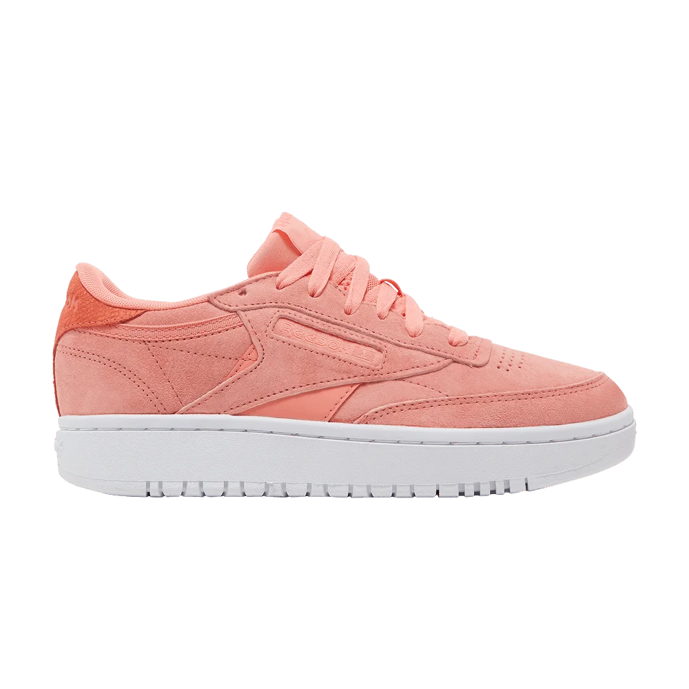 Krossovki-Reebok-Wmns-Club-C-Double-Twisted-Coral
