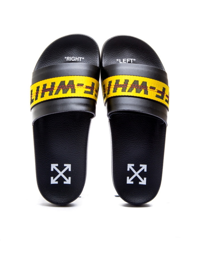Сланцы Off-White Industrial Sliders Black