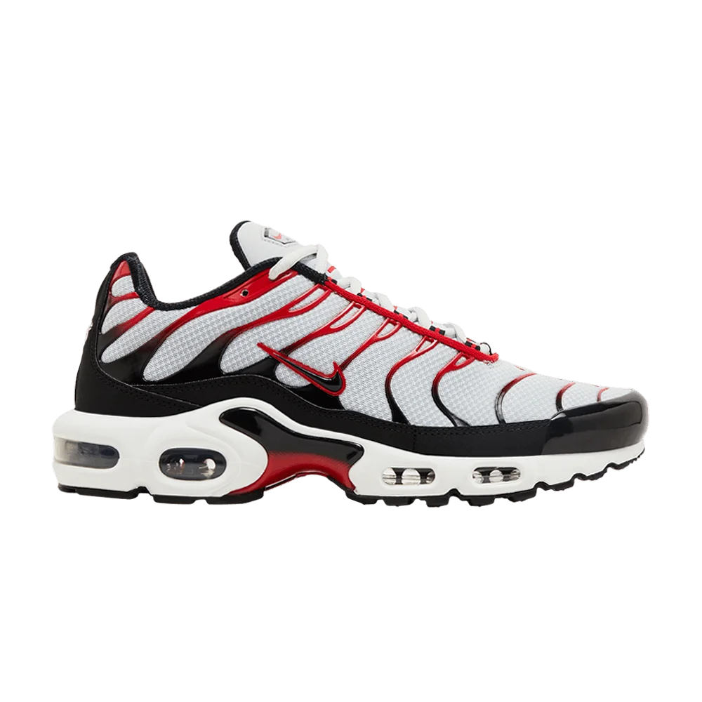Кроссовки Nike Air Max Plus 'Platinum Black University Red'