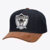Mitchell-Ness-Denim-Brown-Oakland-Raiders-Corduroy-Gridiron-Classics-D-Stressed-Pro-Snapback-Hat-100x100