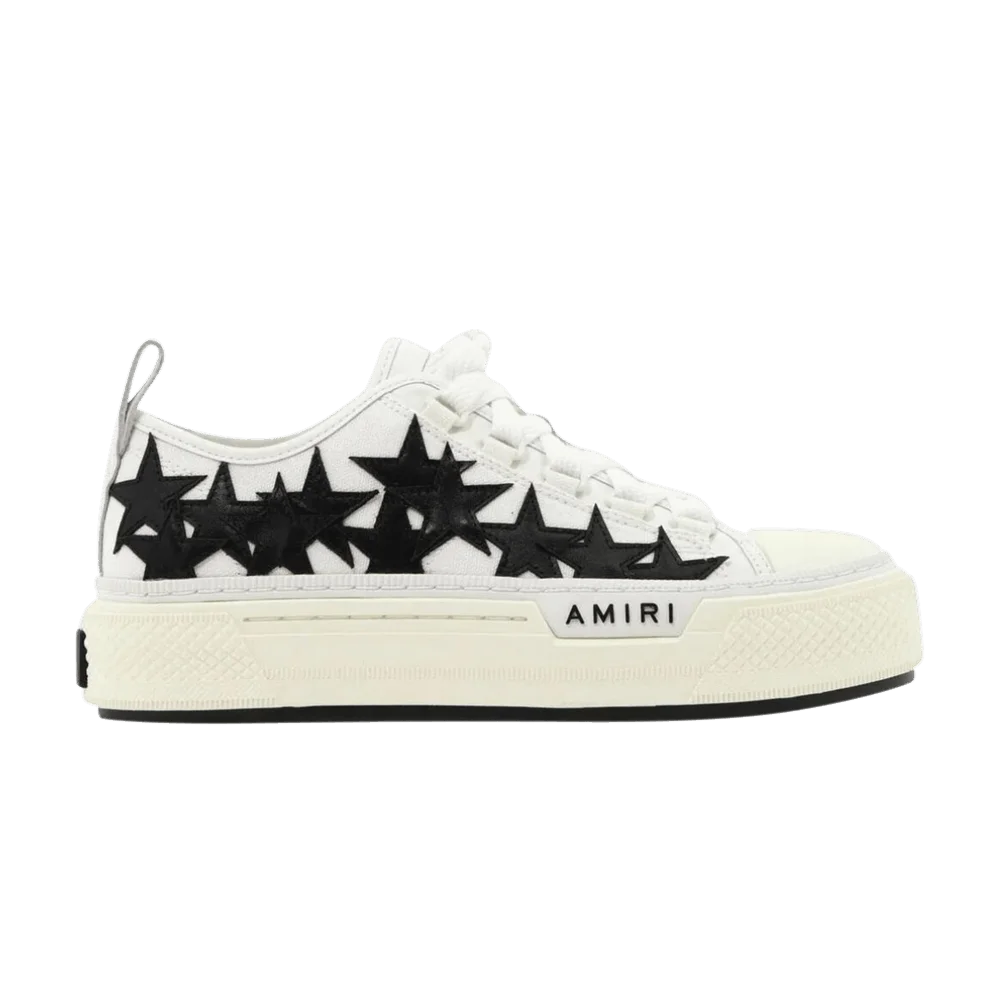 Кроссовки Amiri Stars Court Low 'White Black' 2022