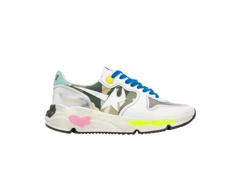 Кроссовки Golden Goose Wmns Running Sole Multi-Color Camo