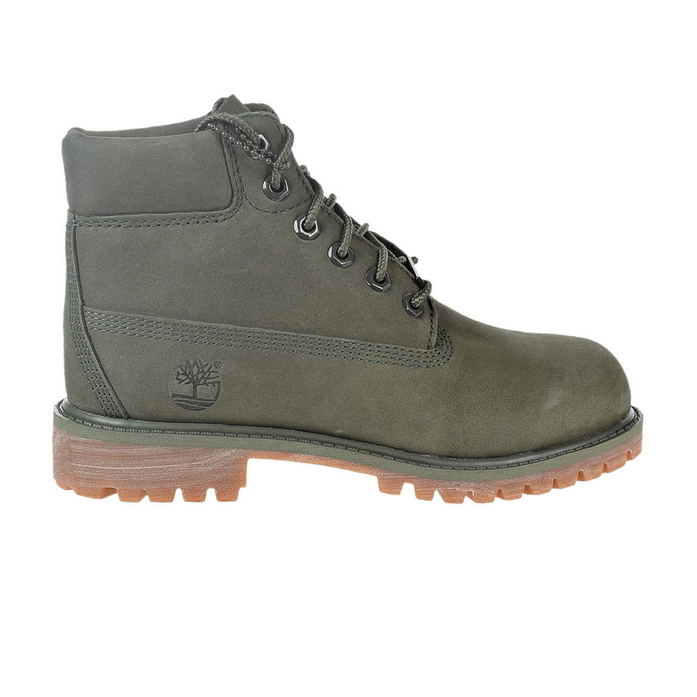 Кроссовки Timberland 6 Inch Premium Boot Junior 'Dark Green'