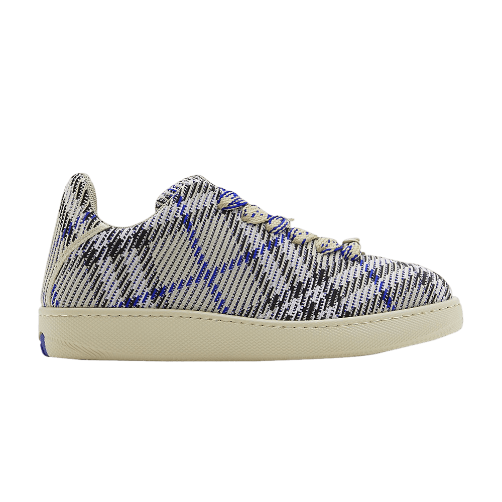 Кроссовки Burberry Check Knit Box Sneaker 'Lichen'