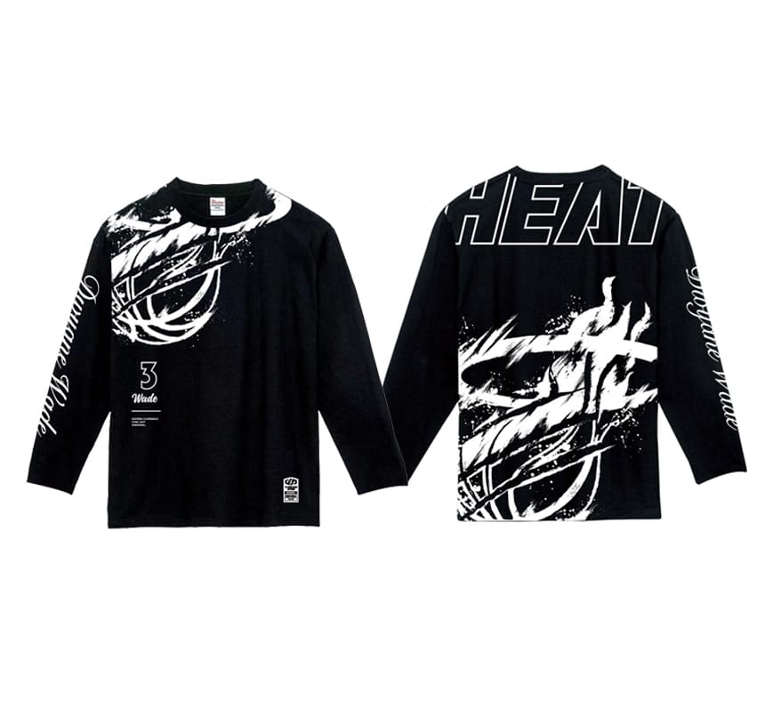 Футболка DPOY BW Heat Dwyane Wade Longsleeve