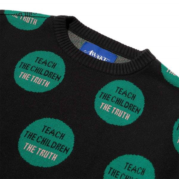 Пуловер Awake Truth Pullover Sweater (SS21) Black