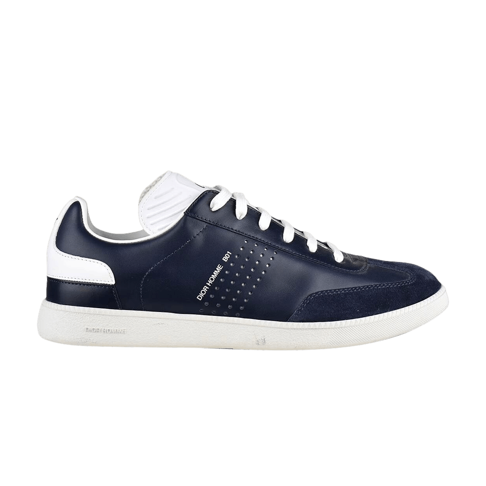 Кроссовки Dior B01 Suede Leather 'Blue'