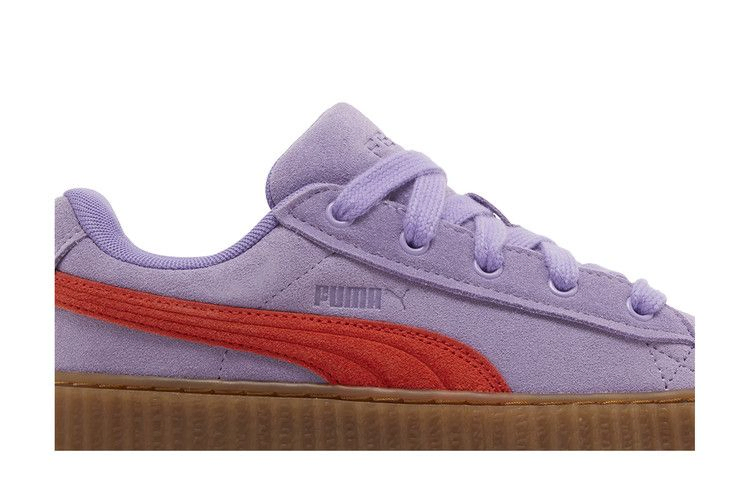 Кроссовки Fenty x Puma Creeper Phatty Big Kid 'Lavender Burnt Red'