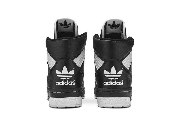 Кроссовки Adidas Rivalry Hi 'Black White'