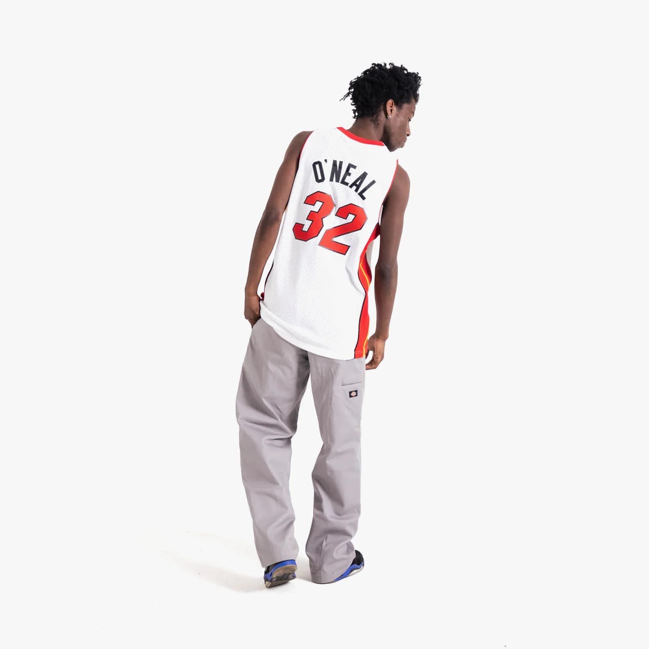 Баскетбольная джерси 2005-06 Miami Heat Shaquille O’neal #32 Swingman Hardwood Classic White Jersey