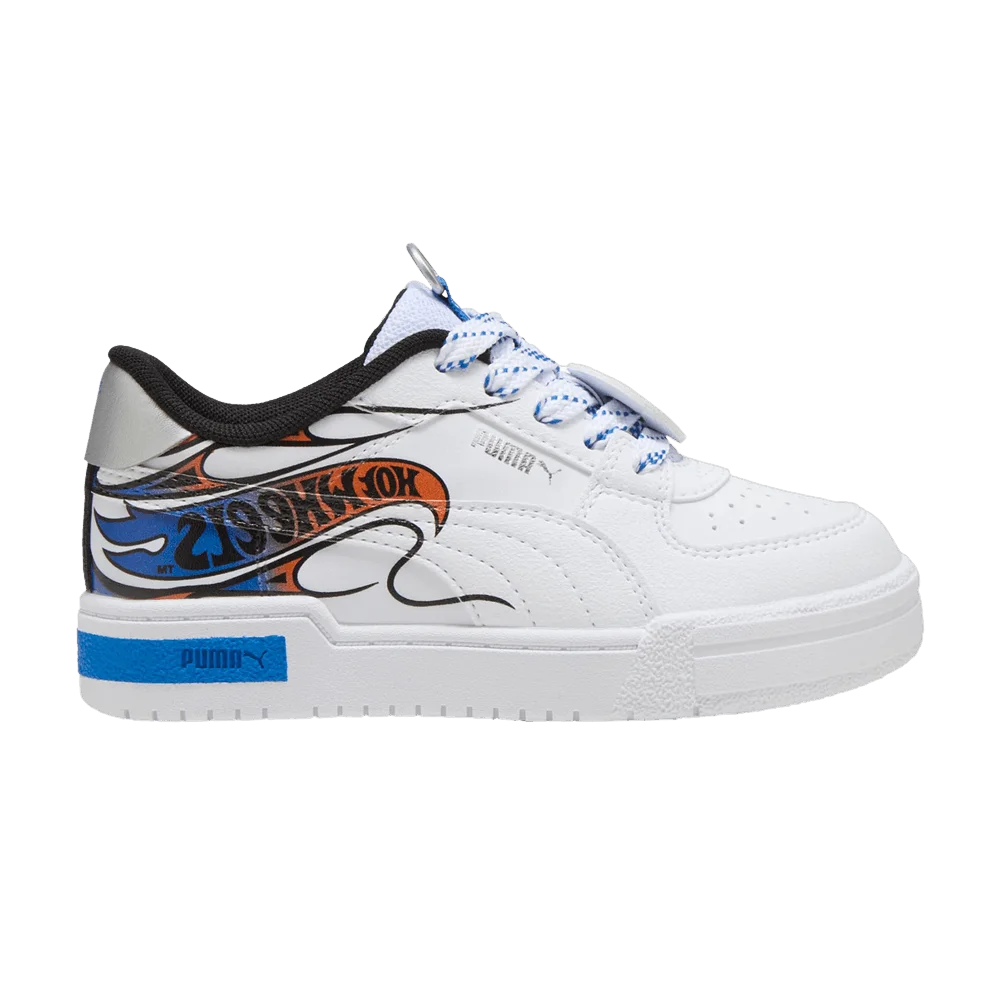 Krossovki-Hot-Wheels-x-Puma-CA-Pro-Little-Kid-White-Team-Royal
