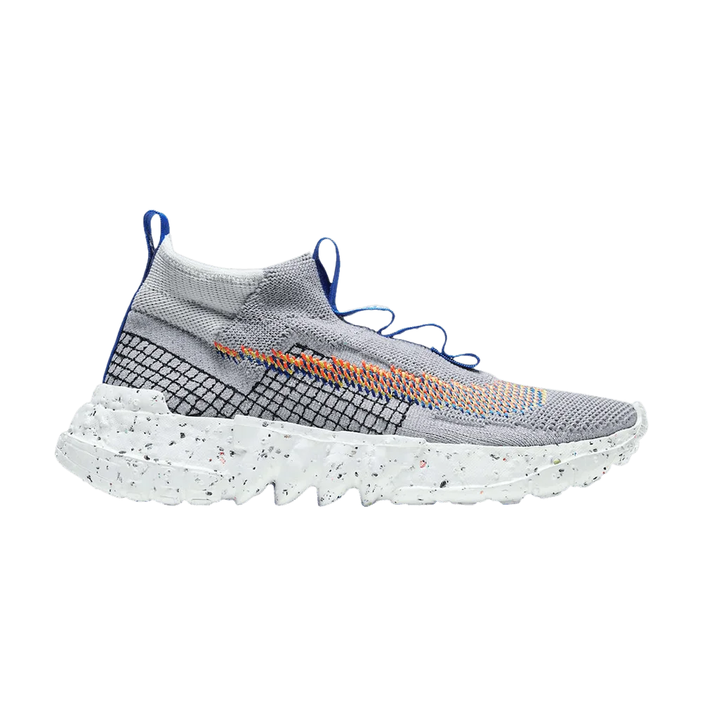 Кроссовки Nike Space Hippie 02 'Light Grey Multi-Color'