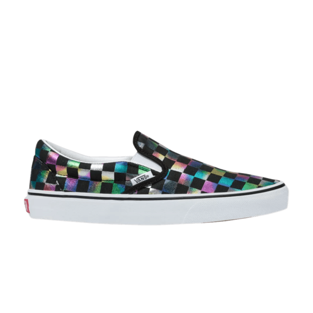 Кроссовки Vans Slip-On 'Iridescent Checkerboard'