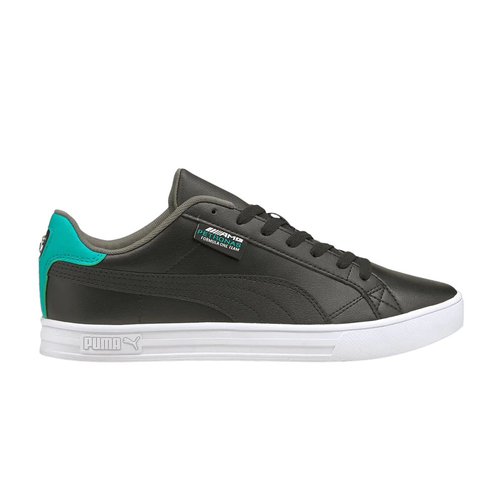 Mercedes-AMG Petronas F1 x Puma Smash Vulc V3 Low 'Black Spectra Green'