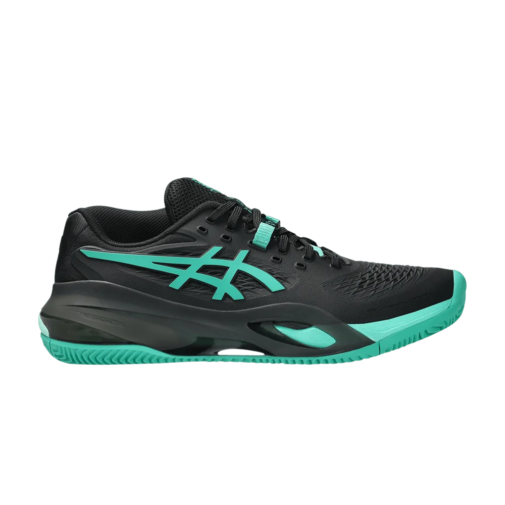 Krossovki-ASICS-GEL-Resolution-X-Clay-Black-Aurora-Green