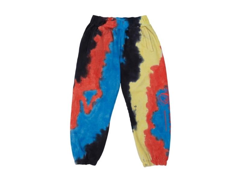 Спортивные штаны Awake Ribbon Script Logo Sweatpant Tie Dye
