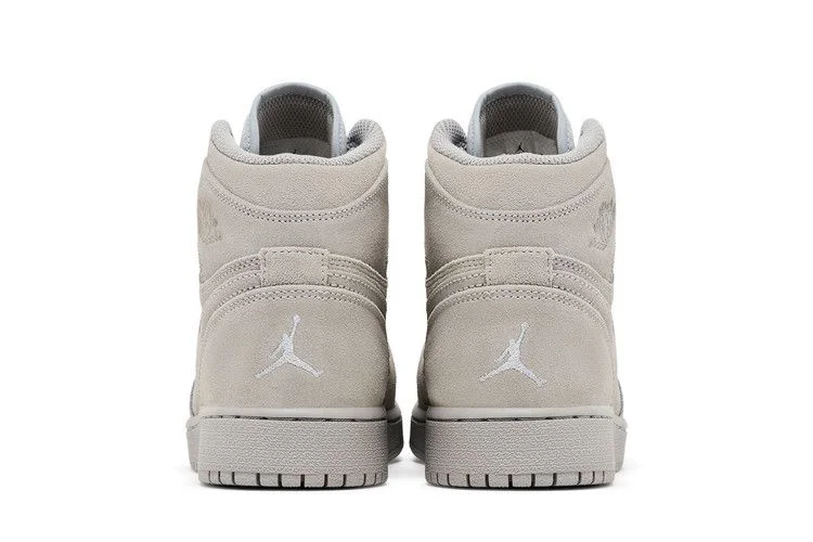 Кроссовки Air Jordan 1 Retro High BG 'Grey Suede'