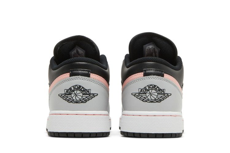 Кроссовки Air Jordan 1 Low GS 'Grey Fog Bleached Coral'