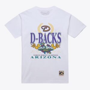 Mitchell-Ness-White-Arizona-Diamondbacks-Pennant-Chase-T-Shirt-300x300