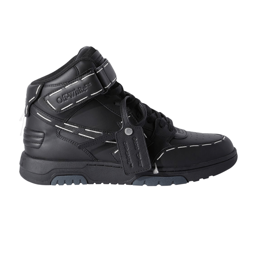 Кроссовки Off-White Out of Office Mid 'Sartorial Stitch - Black'