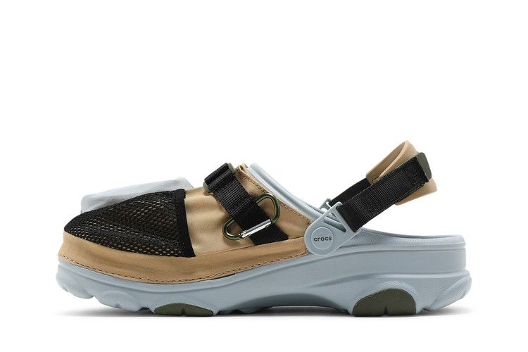 Сабо BEAMS x Crocs Classic All Terrain Outdoor Clog 'Khaki Grey'