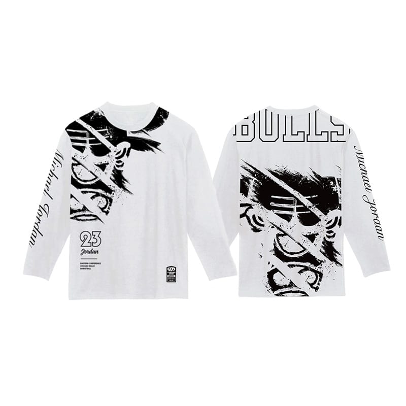 Футболка DPOY BW Bulls Michael Jordan Longsleeve